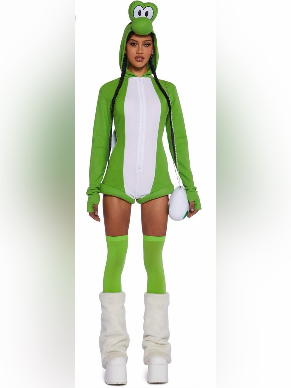 Dolls Kill Yoshi romper Halloween costume